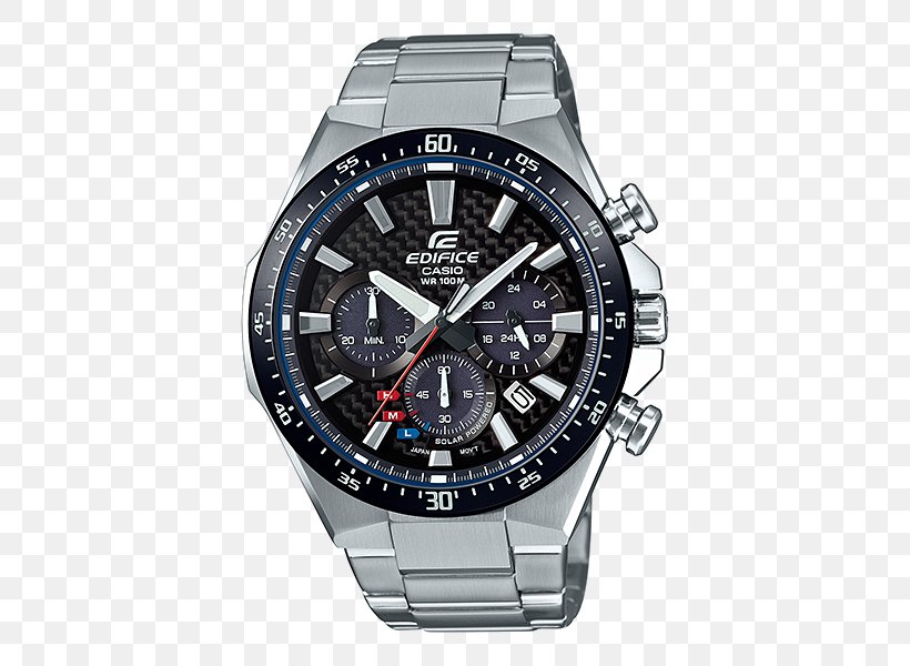 Casio Edifice Watch Solar Power Chronograph, PNG, 500x600px, Casio Edifice, Analog Watch, Brand, Carbon Fibers, Casio Download Free