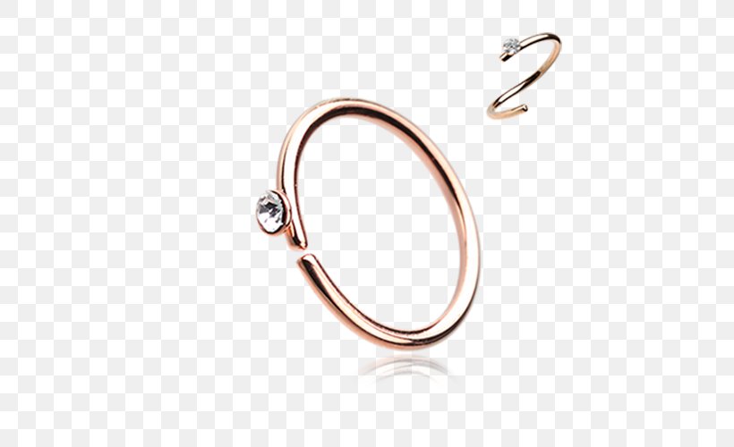 Earring Nose Piercing Gold Surgical Stainless Steel, PNG, 500x500px, Earring, Bead, Body Jewellery, Body Jewelry, Body Piercing Download Free