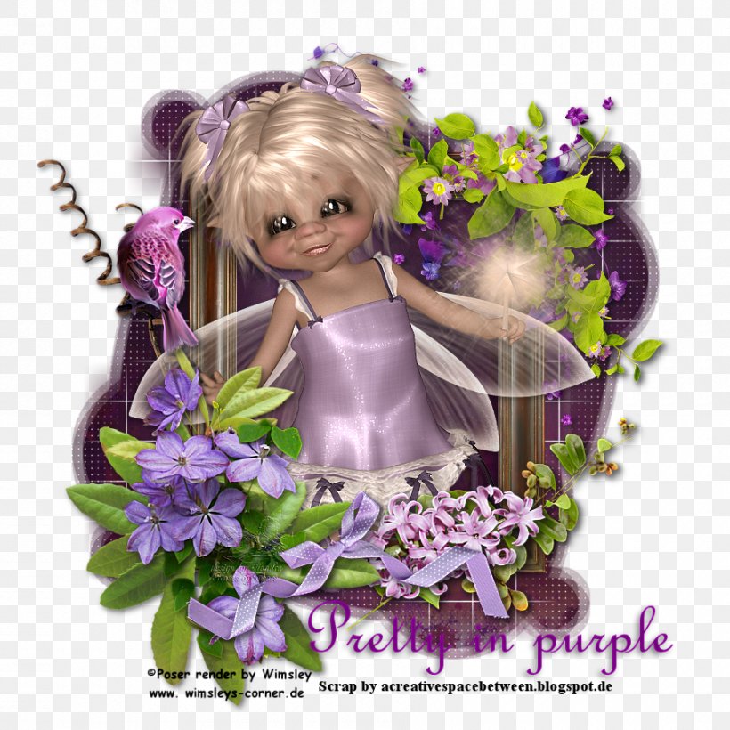 Fairy ISTX EU.ESG CL.A.SE.50 EO Flower Doll Lilac, PNG, 900x900px, Fairy, Angel, Doll, Fictional Character, Figurine Download Free