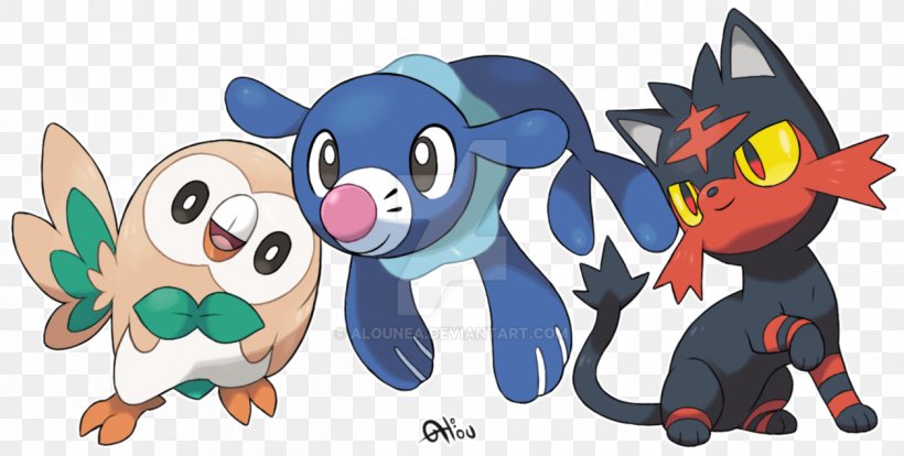 Pokémon Sun And Moon Popplio Pokémon GO Rowlet, PNG, 1256x635px, Watercolor, Cartoon, Flower, Frame, Heart Download Free