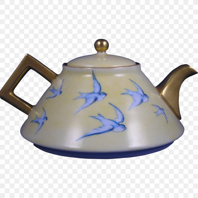 Teapot Kettle Tableware Ceramic Pottery, PNG, 2002x2002px, Teapot, Blue, Ceramic, Cobalt, Cobalt Blue Download Free