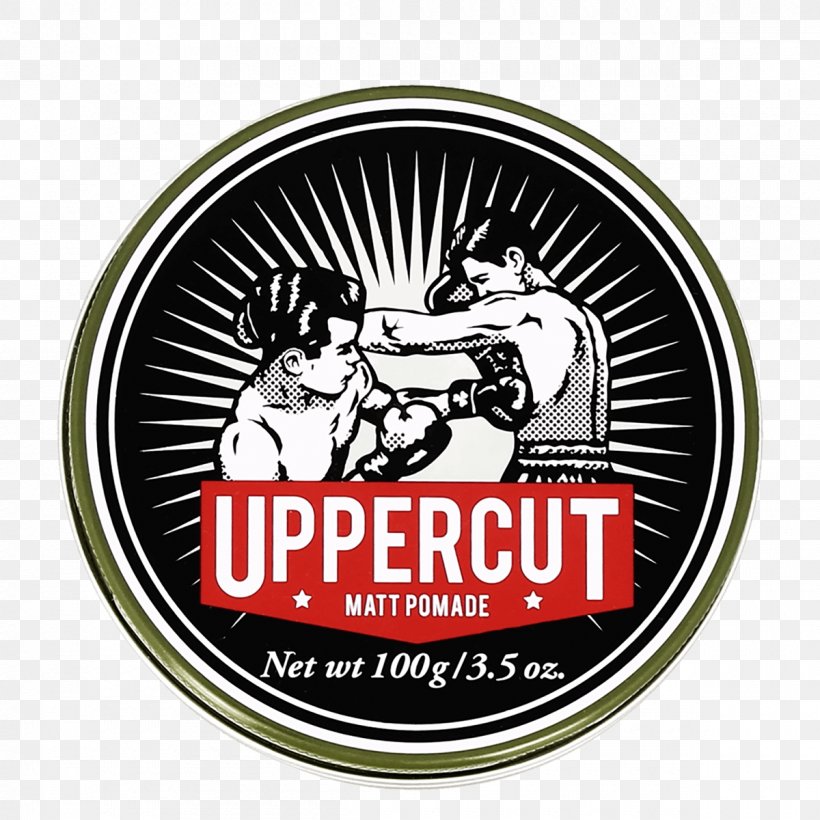 Uppercut Deluxe Featherweight Uppercut Deluxe Pomade Hair Styling Products Uppercut Deluxe Matt Clay, PNG, 1200x1200px, Pomade, Badge, Barber, Brand, Hair Download Free