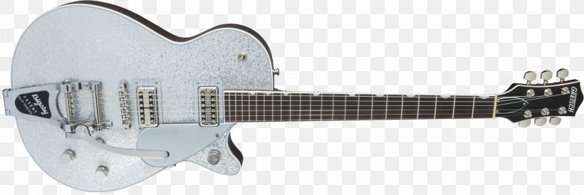 Electric Guitar Gretsch Bigsby Vibrato Tailpiece Solid Body, PNG, 2400x802px, Electric Guitar, Acoustic Electric Guitar, Acoustic Guitar, Acousticelectric Guitar, Bass Guitar Download Free