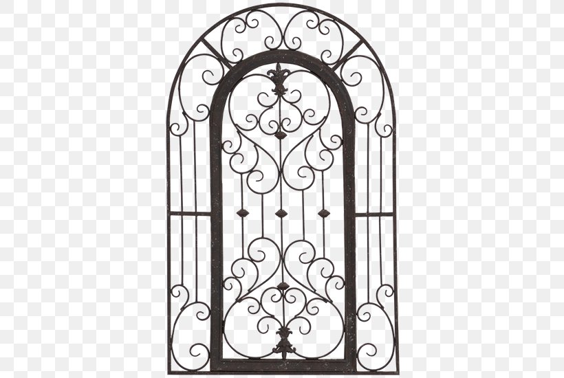 Garden Gate Wall Trellis Decorative Arts, PNG, 550x550px, Garden, Arch, Area, Black And White, Decorative Arts Download Free