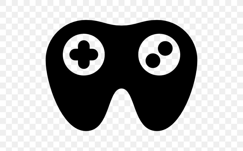 Joystick Game Controllers Video Game Consoles, PNG, 512x512px, Joystick, Arcade Game, Black And White, Eyewear, Face Download Free