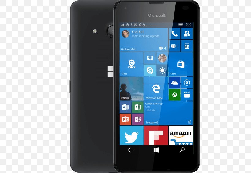 Microsoft Lumia 550 Microsoft Lumia 650 4G Windows 10 Mobile Microsoft Corporation, PNG, 567x567px, Microsoft Lumia 550, Cellular Network, Communication Device, Display Resolution, Electric Blue Download Free