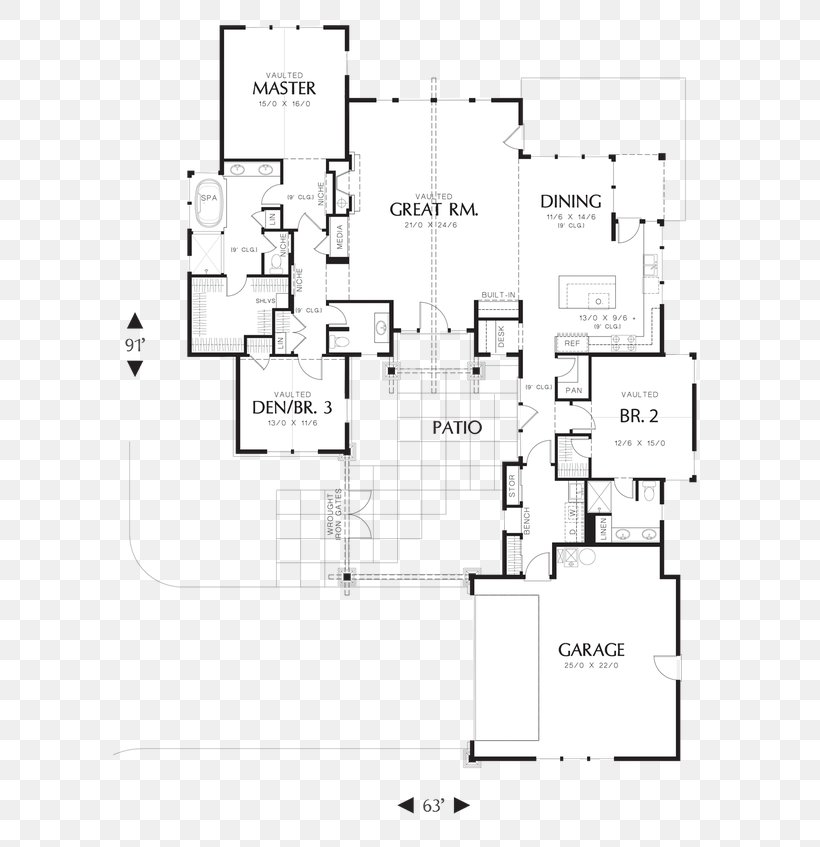 Floor Plan Design House Plan, PNG, 643x847px, Floor Plan, Architectural Plan, Area, Bedroom, Courtyard Download Free