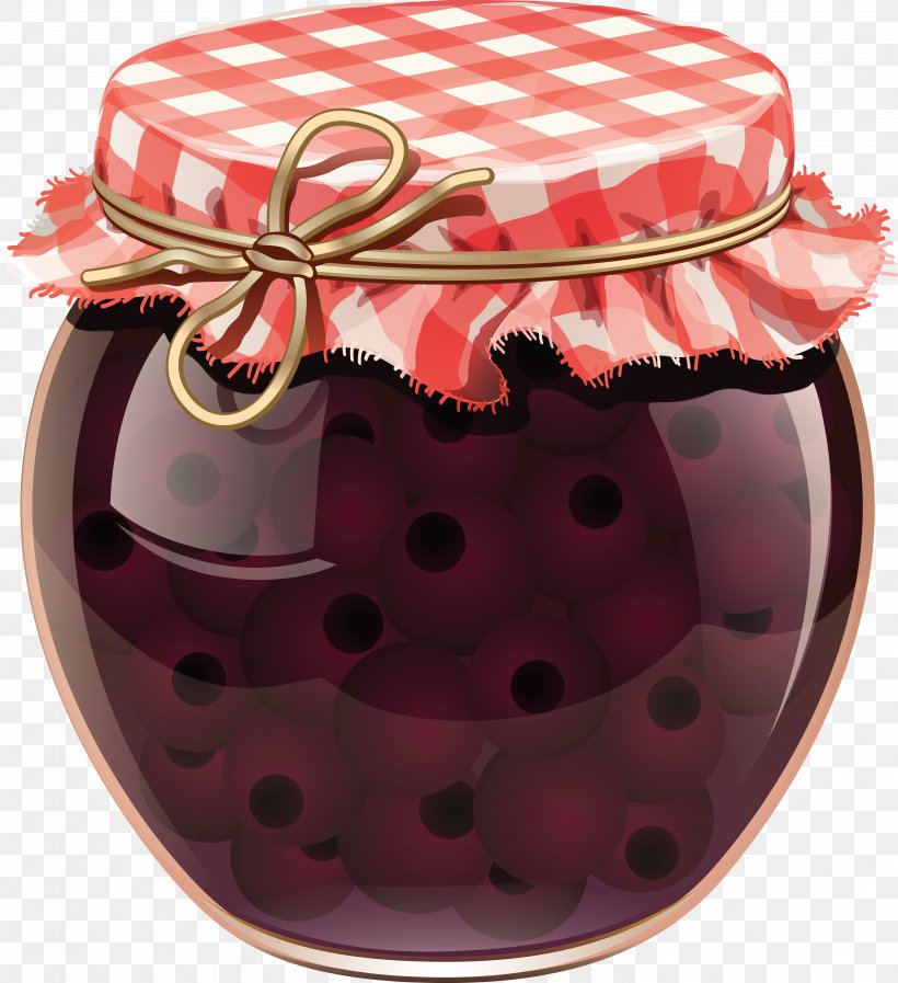 Gelatin Dessert Jam Jar, PNG, 5807x6354px, Gelatin Dessert, Berry, Drawing, Food, Fruit Download Free