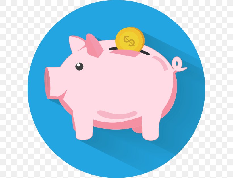 Piggy Bank Clip Art, PNG, 625x625px, Pig, Area, Bank, Blue, Material Download Free