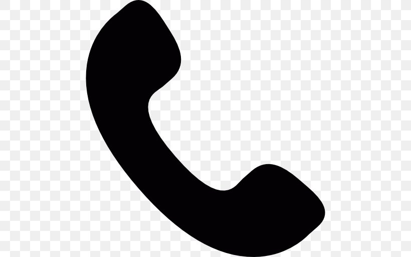 Telephone Call Email IPhone Telephone Number, PNG, 512x512px, Telephone, Black, Black And White, Crescent, Email Download Free