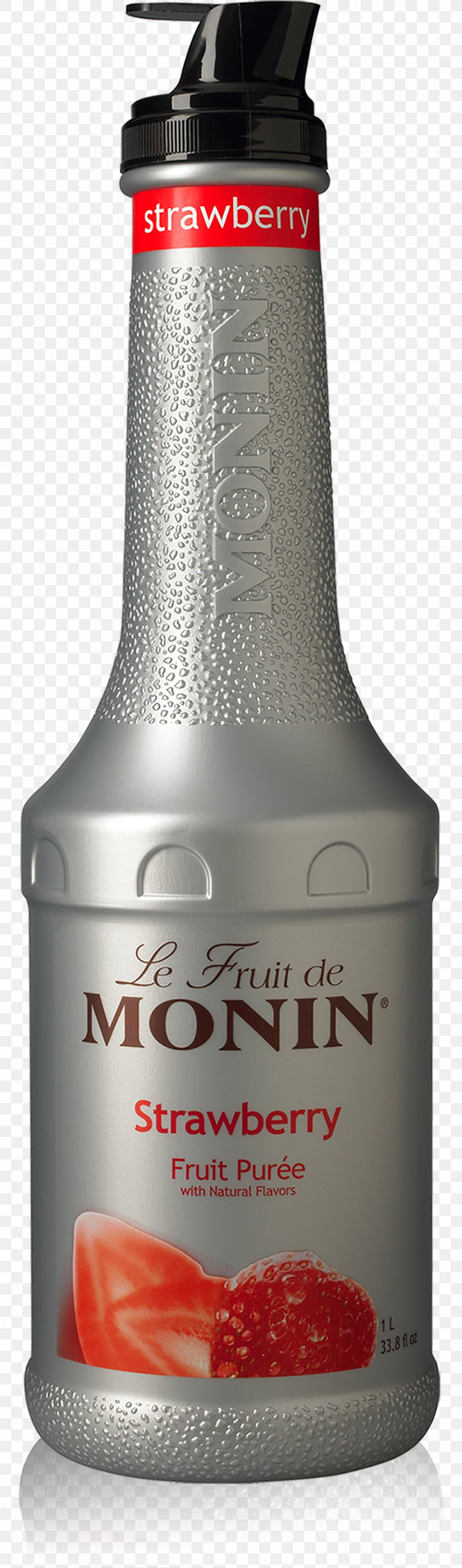 Iced Tea Cocktail Purée Strawberry GEORGES MONIN SAS, PNG, 1024x3480px, Iced Tea, Bottle, Cocktail, Coffee, Dairy Products Download Free