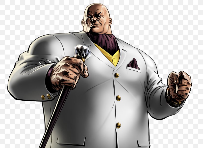 Kingpin Daredevil Marvel: Avengers Alliance Bullseye Punisher, PNG, 800x597px, Kingpin, Bullseye, Comics, Daredevil, Fictional Character Download Free