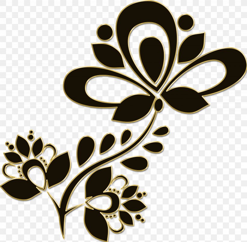 Black And White Monochrome Photography Monochrome Painting Clip Art, PNG, 4375x4299px, Black And White, Color, Flora, Flower, Leaf Download Free
