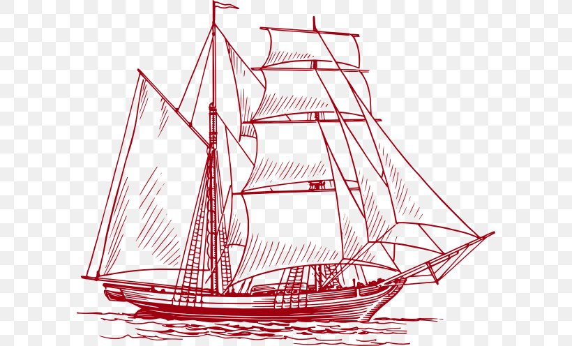 Boat Sailing Ship Clip Art, PNG, 600x496px, Boat, Baltimore Clipper, Barque, Brig, Brigantine Download Free