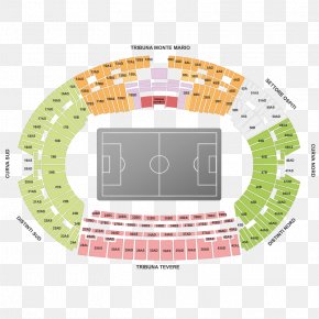 Stadio Olimpico Stadium Monte Mario A S Roma Seating Plan PNG