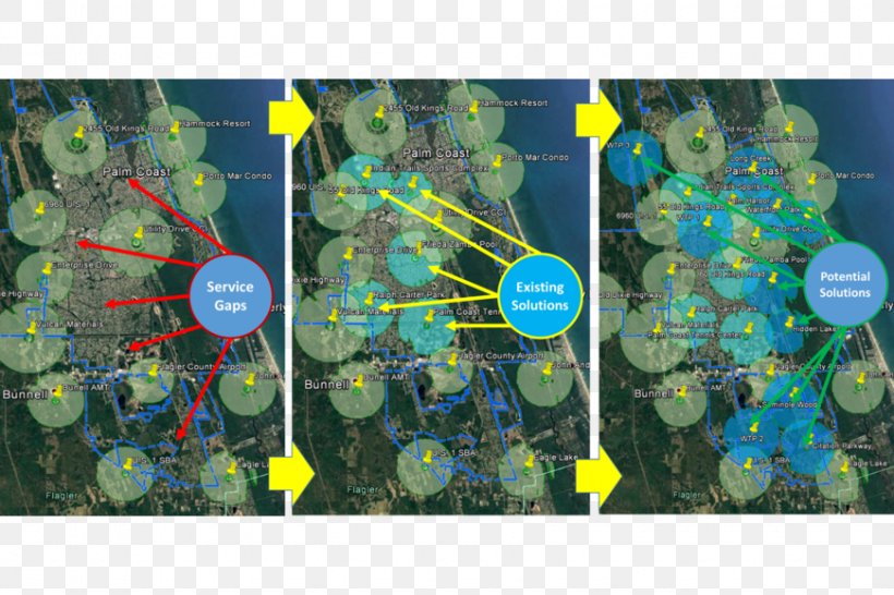 Wireless City Palm Coast Observer Urban Planning, PNG, 870x580px, Wireless, City, Coast, Dead Zone, Flora Download Free