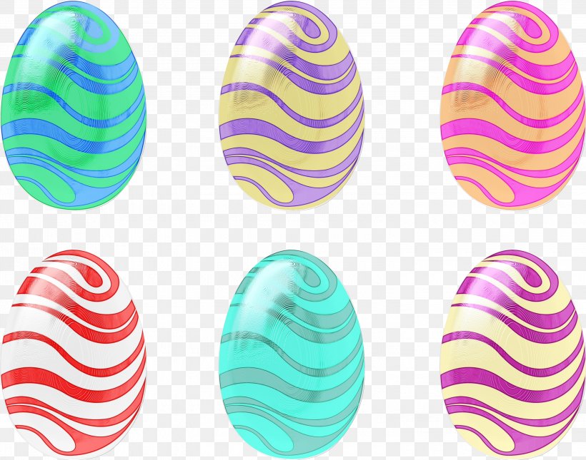 Easter Egg, PNG, 3000x2362px, Watercolor, Easter Egg, Paint, Turquoise, Wet Ink Download Free