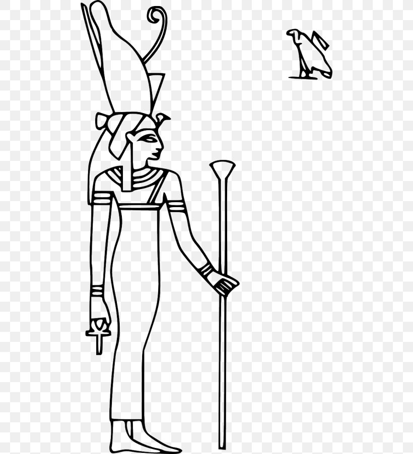 Ancient Egyptian Religion Isis Clip Art Goddess, PNG, 500x903px, Ancient Egypt, Ancient Egyptian Deities, Ancient Egyptian Religion, Area, Arm Download Free