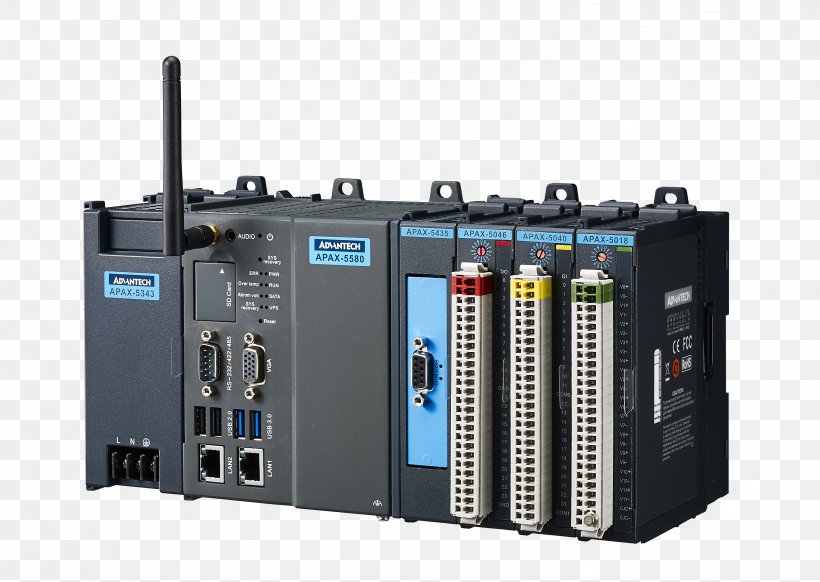 Automation Programmable Logic Controllers Control System Advantech Co., Ltd., PNG, 2891x2052px, Automation, Advantech Co Ltd, Circuit Component, Computer, Control System Download Free