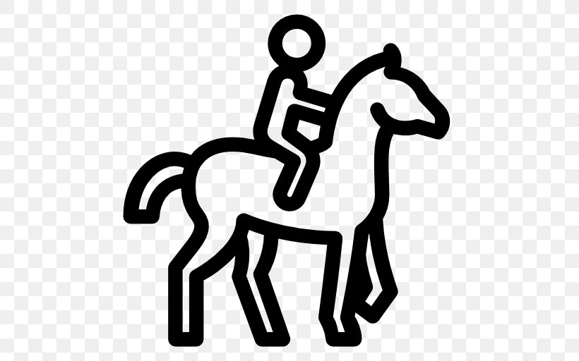 Horse, PNG, 512x512px, Horse, Area, Black And White, Equestrian, Hand Download Free