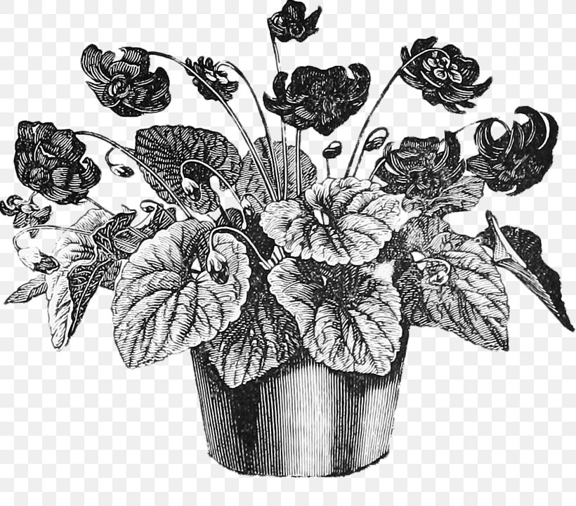 Drawing Clip Art, PNG, 819x720px, Drawing, Black And White, Cut Flowers, Flora, Floral Design Download Free