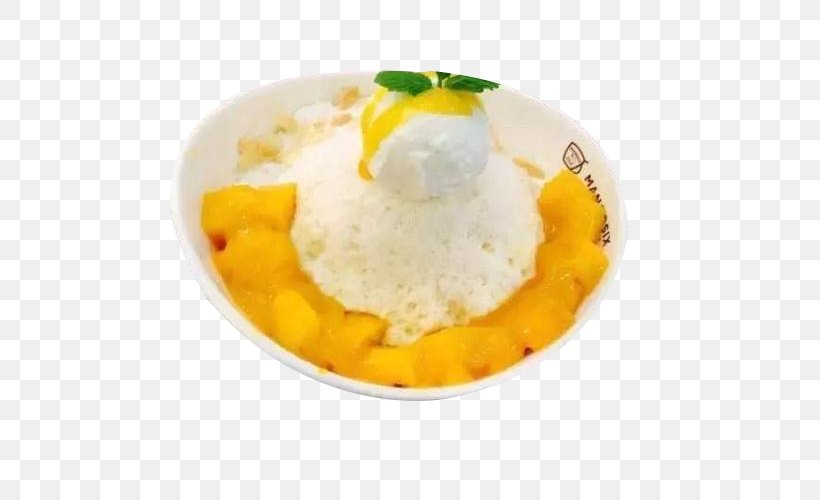 Ice Cream Mango Sticky Rice Sorbet, PNG, 500x500px, Ice Cream, Bowl, Commodity, Cream, Cuisine Download Free