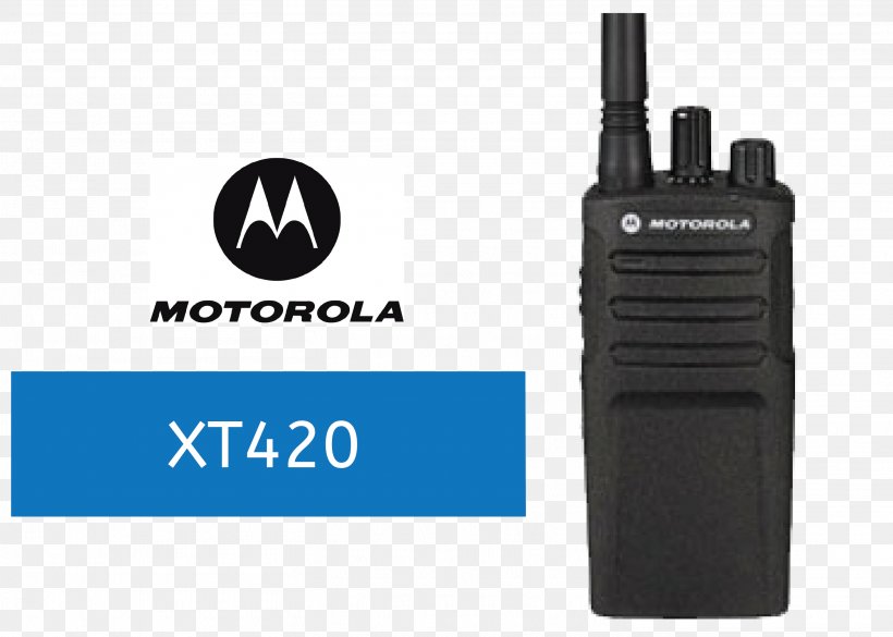 Two-way Radio Walkie-talkie Motorola Solutions Motorola XT180 Business Two Way Radio XAP0085BDGAA, PNG, 2917x2083px, Twoway Radio, Brand, Communication Device, Digital Data, Digital Radio Download Free