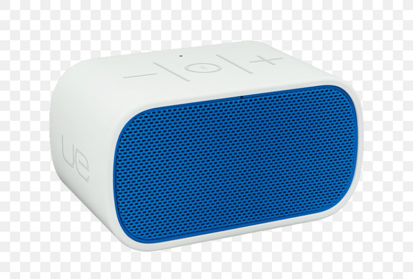 Ultimate Ears Logitech UE Mobile Boombox Wireless Speaker Loudspeaker, PNG, 650x554px, Ultimate Ears, Audio, Bluetooth, Boombox, Electric Blue Download Free