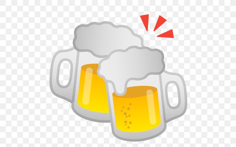 Beer Cheeseburger Hamburger Emoji Google, PNG, 512x512px, Beer, Android, Android Oreo, Beer Glasses, Cheese Download Free