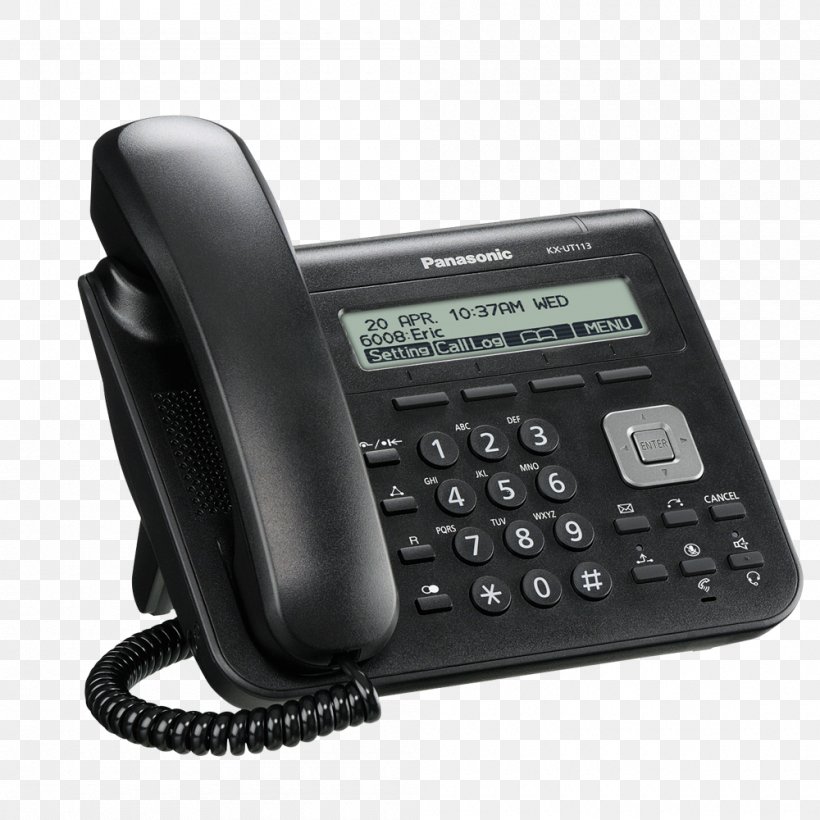 Session Initiation Protocol VoIP Phone Telephone Panasonic Voice Over IP, PNG, 1000x1000px, Session Initiation Protocol, Asterisk, Caller Id, Communication, Corded Phone Download Free