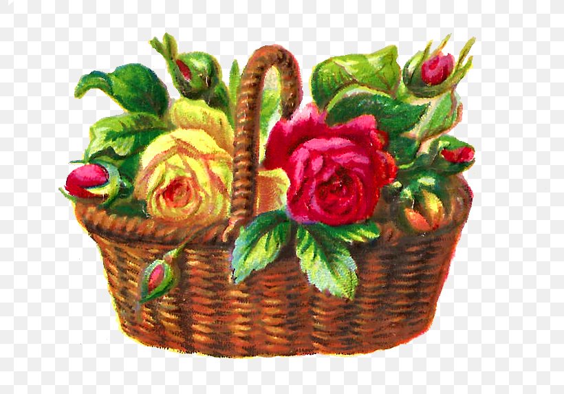 Basket Flower Floral Design Art Clip Art, PNG, 796x573px, Basket, Art, Cut Flowers, Digital Image, Floral Design Download Free