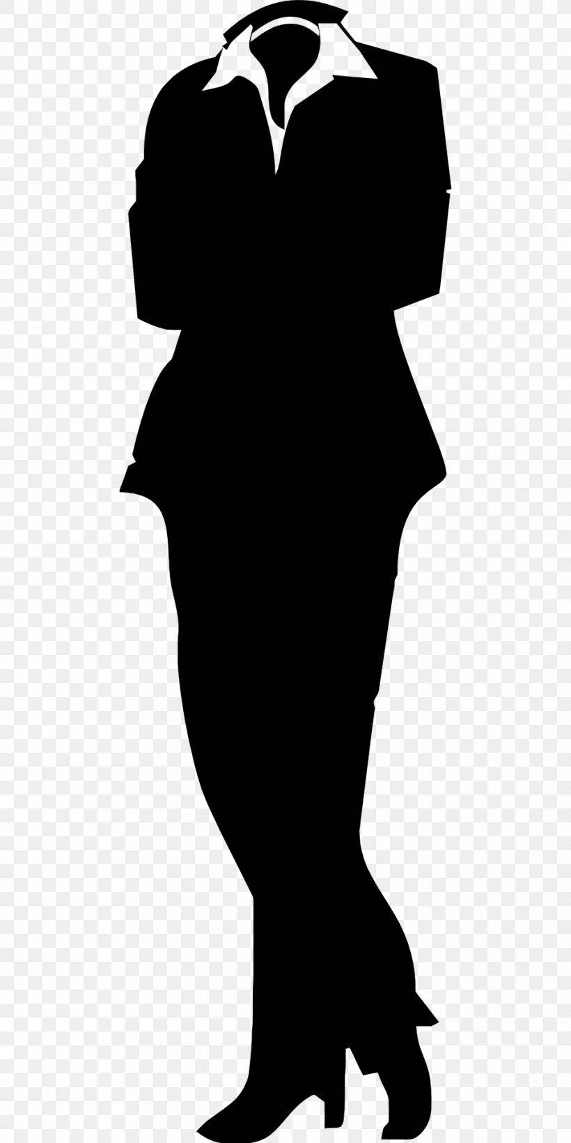 Vector Graphics Suit Clip Art Woman Stock.xchng, PNG, 960x1920px, Suit, Black, Black And White, Businessperson, Clothing Download Free