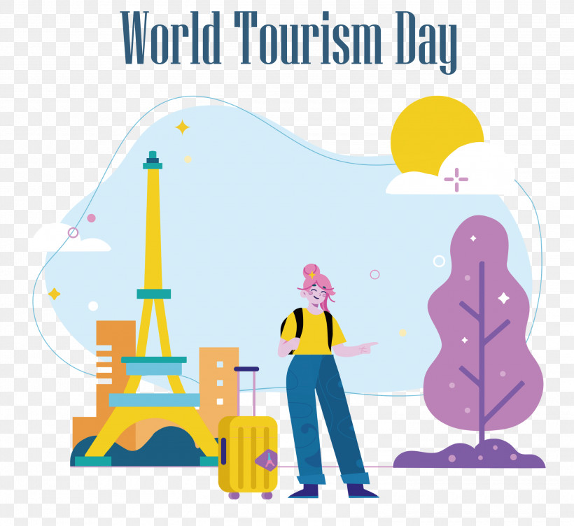 World Tourism Day, PNG, 3000x2752px, World Tourism Day, Drawing, Eiffel Tower, Paris, Television Download Free