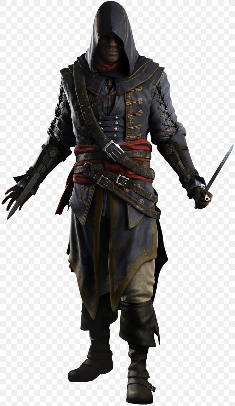 Assassin's Creed Rogue Assassin's Creed Chronicles: China Assassin's Creed Unity Assassin's Creed IV: Black Flag Assassin's Creed III, PNG, 875x1510px, Assassins, Action Figure, Armour, Costume, Costume Design Download Free