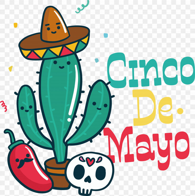 Drawing Cinco De Mayo Logo Flat Design Vector, PNG, 6184x6223px, Drawing, Cartoon, Cinco De Mayo, Flat Design, Logo Download Free
