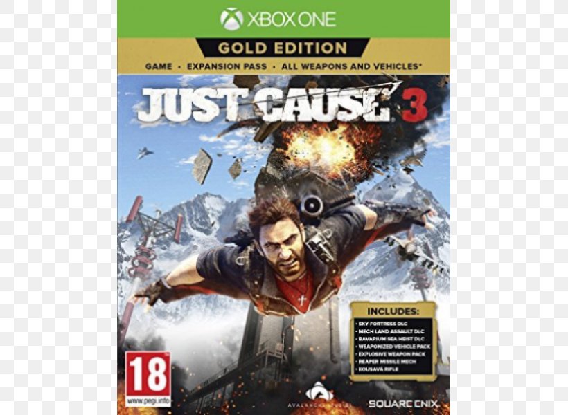 Just Cause 3 Video Game Xbox One Life Is Strange Beyond Good And Evil 2, PNG, 600x600px, Just Cause 3, Beyond Good And Evil 2, Computer, Film, Just Cause Download Free