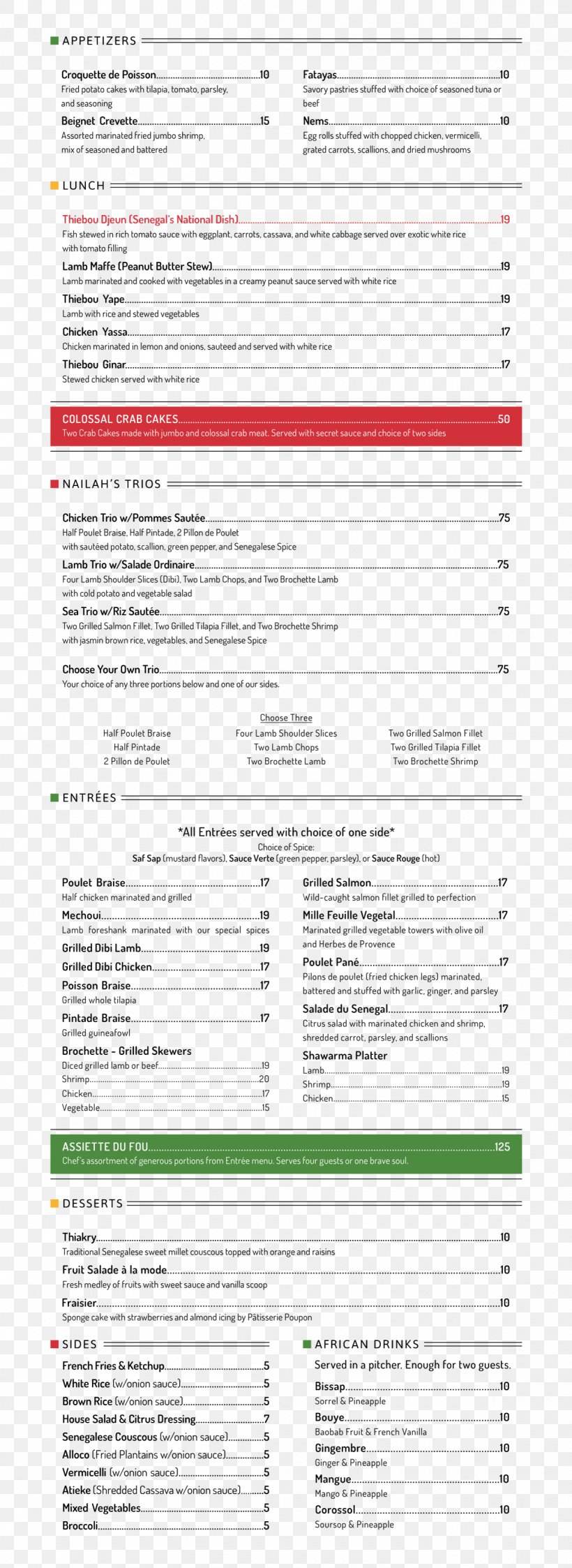 Nailah's Kitchen West African Cuisine Document Dinner, PNG, 1200x3288px, African Cuisine, Area, Baltimore, Cuisine, Dinner Download Free