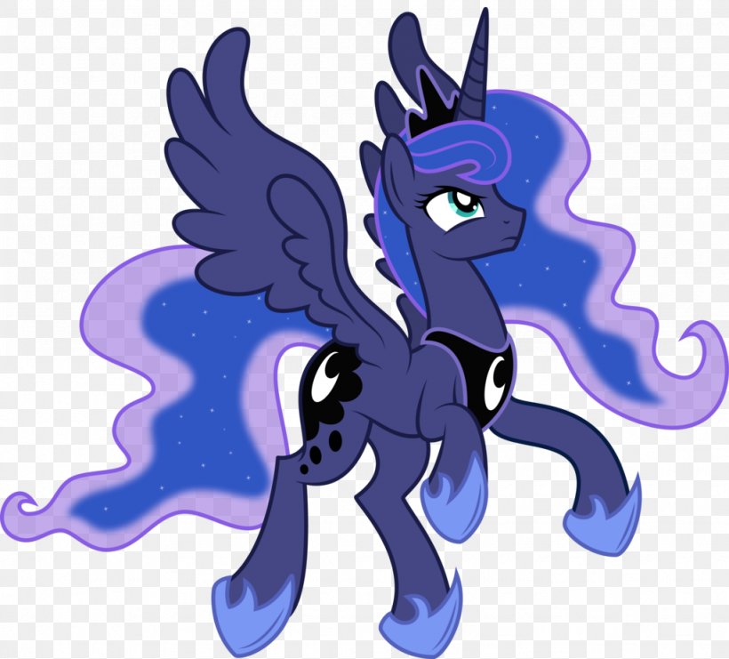 Princess Luna Princess Celestia Pony DeviantArt, PNG, 1024x926px, Princess Luna, Animal Figure, Art, Cartoon, Cobalt Blue Download Free