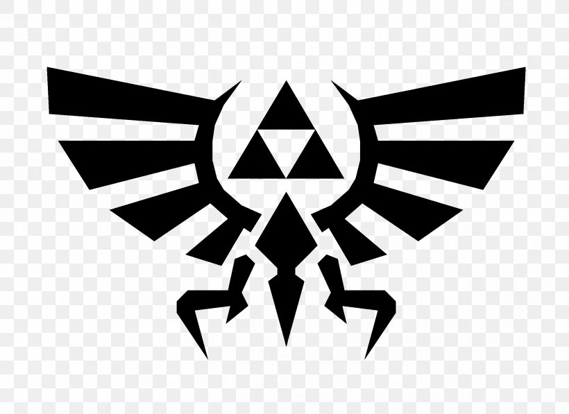 The Legend Of Zelda: Majora's Mask The Legend Of Zelda: Ocarina Of Time Zelda II: The Adventure Of Link Princess Zelda The Legend Of Zelda: Breath Of The Wild, PNG, 2544x1854px, Legend Of Zelda Majora S Mask, Black, Black And White, Brand, Decal Download Free