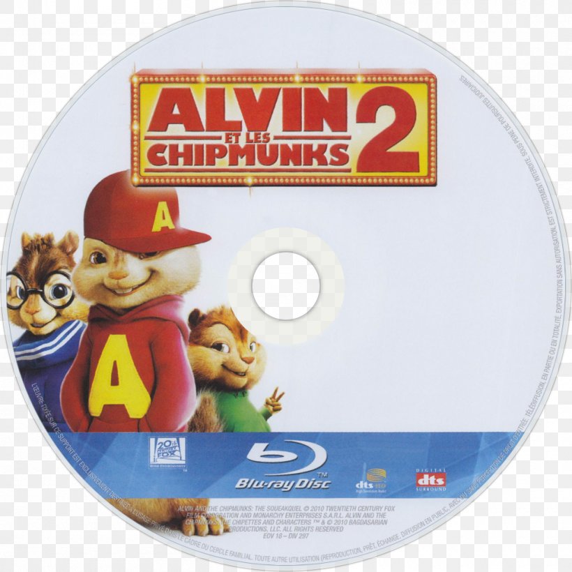 Alvin And The Chipmunks In Film Blu-ray Disc Film Poster STXE6FIN GR EUR, PNG, 1000x1000px, Alvin And The Chipmunks In Film, Alvin And The Chipmunks, Alvin And The Chipmunks Chipwrecked, Bluray Disc, Disk Image Download Free