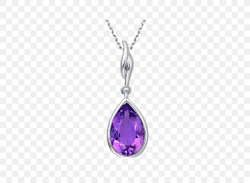 Amethyst Necklace Chow Tai Fook Gold Jewellery, PNG, 600x600px, Amethyst, Body Jewelry, Chow Tai Fook, Fashion Accessory, Gemstone Download Free