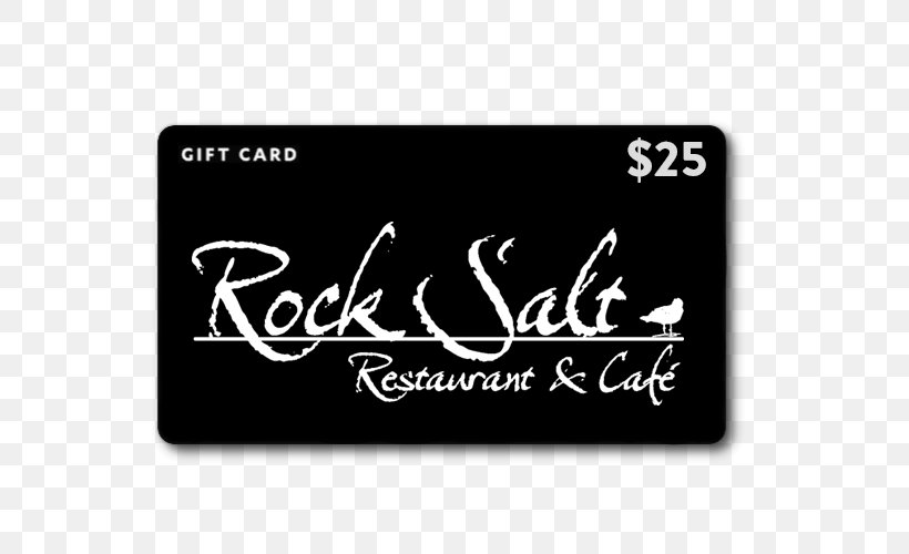 Rock Salt Restaurant & Cafe Gift Card Breakfast, PNG, 700x500px, Gift Card, All Rights Reserved, Black, Black And White, Brand Download Free