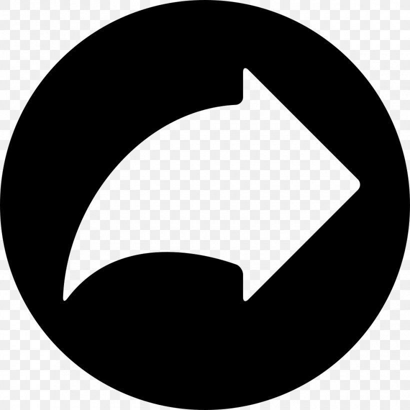 Arrow Curve Symbol Clip Art, PNG, 980x980px, Curve, Black, Black And White, Brand, Lissajous Curve Download Free