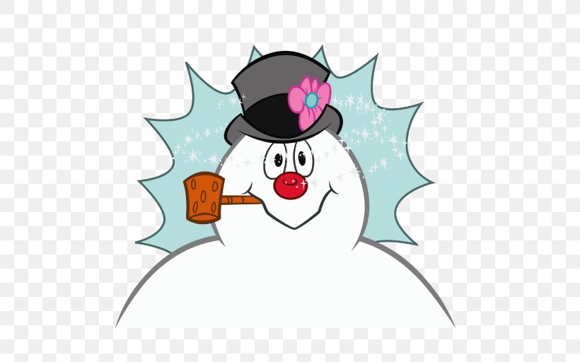 Frosty The Snowman Clip Art Animated Film Sticker, PNG, 512x512px, Snowman, Animated Film, App Store, Art, Artwork Download Free