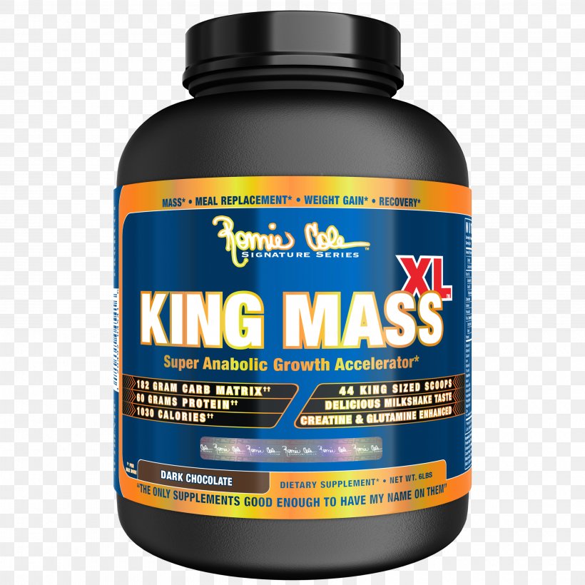 Ronnie Coleman Signature Series King Mass XL Bodybuilding Supplement Dietary Supplement Ronnie Coleman Signature Series Pro-Antium, PNG, 3600x3600px, Bodybuilding Supplement, Bodybuilding, Dietary Supplement, Gainer, Mr Olympia Download Free