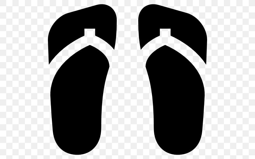 Shoe Flip-flops, PNG, 512x512px, Shoe, Black And White, Fashion, Flipflops, Foot Download Free