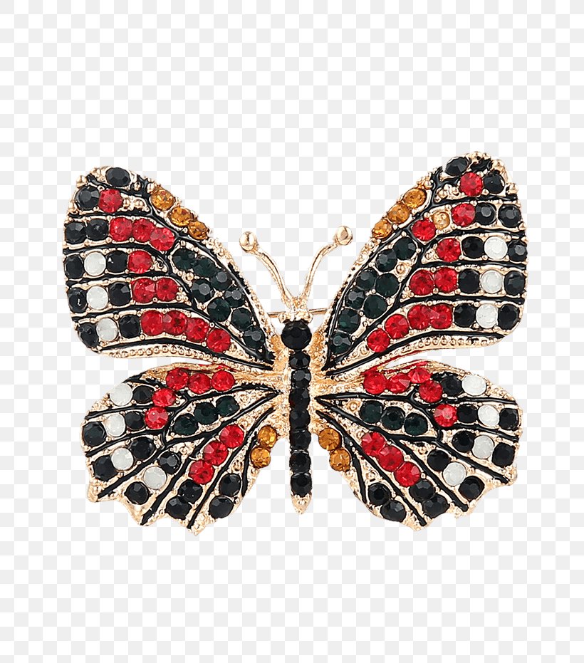 Brooch Monarch Butterfly Imitation Gemstones & Rhinestones Jewellery Lapel Pin, PNG, 700x931px, Brooch, Arthropod, Brush Footed Butterfly, Buckle, Butterfly Download Free