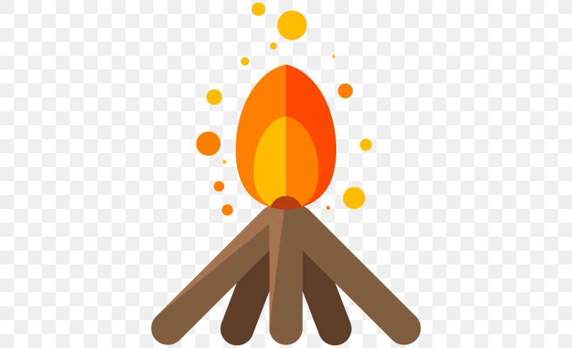 Campfire Bonfire, PNG, 500x500px, Campfire, Artwork, Bonfire, Camping, Fire Download Free