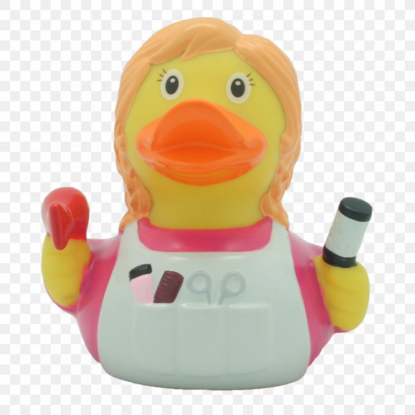 Rubber Duck Cosmetologist Bathtub Natural Rubber, PNG, 2142x2142px, Duck, Amazonetta, Baby Toys, Barber, Bathrobe Download Free