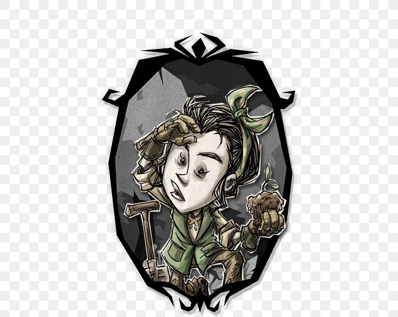 Don't Starve Together Minecraft Video Games Indie Game, PNG, 491x654px, Watercolor, Cartoon, Flower, Frame, Heart Download Free